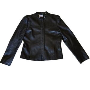 ORIGINAL MOVIE MATRIX CREW LEATHER JACKET LADIES‎ SIZE XL Vintage